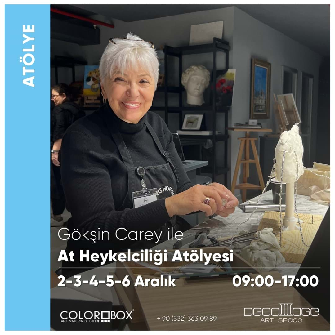 Gökşin Carey ile At Heykelciliği Atölyesi resmi